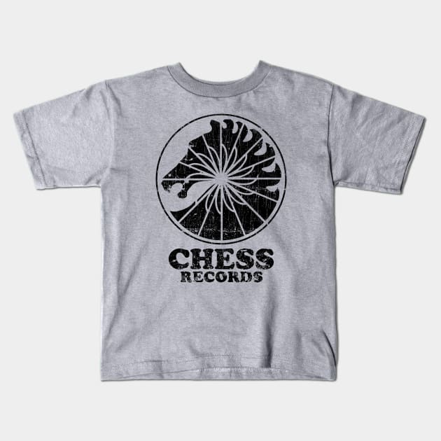 Chess Records Kids T-Shirt by OniSide